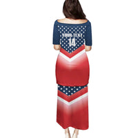 Custom USA Shooting Family Matching Puletasi and Hawaiian Shirt 2024 Sporty Style - Wonder Print Shop