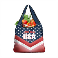 Custom USA Shooting Grocery Bag Sporty Style