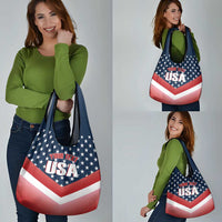 Custom USA Shooting Grocery Bag Sporty Style