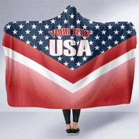 Custom USA Shooting Hooded Blanket 2024 Sporty Style