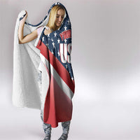 Custom USA Shooting Hooded Blanket 2024 Sporty Style