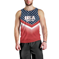Custom USA Shooting Men Tank Top 2024 Sporty Style - Wonder Print Shop