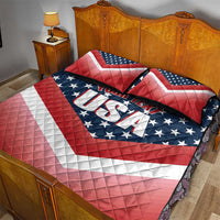 Custom USA Shooting Quilt Bed Set 2024 Sporty Style - Wonder Print Shop