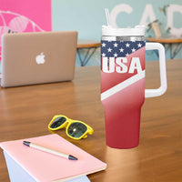 USA Shooting Tumbler With Handle 2024 Sporty Style - Wonder Print Shop