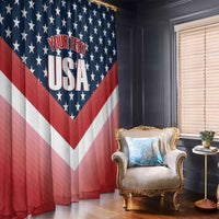 Custom USA Shooting Window Curtain 2024 Sporty Style - Wonder Print Shop