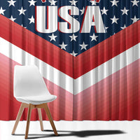 Custom USA Shooting Window Curtain 2024 Sporty Style - Wonder Print Shop