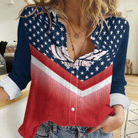 Custom USA Shooting Women Casual Shirt 2024 Sporty Style - Wonder Print Shop