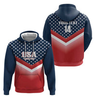 Custom USA Shooting Zip Hoodie 2024 Sporty Style - Wonder Print Shop