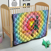 Lithuania Basketball Custom Quilt 100th Anniversary Skeleton Colorful Tie Dye - Wonder Print Shop