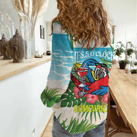 Guyana Christmas Women Casual Shirt Chilling Macaw It's 5 o'clock Somewhere - Wonder Print Shop
