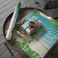 Guyana Christmas Wrapping Paper Chilling Macaw It's 5 o'clock Somewhere - Wonder Print Shop
