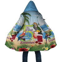 Guyana Christmas Cloak Macaw Red-fan Parrot Tropical Vibes - Wonder Print Shop