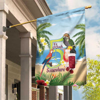 Guyana Christmas Garden Flag Macaw Red-fan Parrot Tropical Vibes - Wonder Print Shop