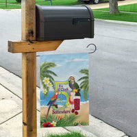 Guyana Christmas Garden Flag Macaw Red-fan Parrot Tropical Vibes - Wonder Print Shop