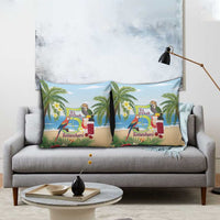 Guyana Christmas Pillow Cover Macaw Red-fan Parrot Tropical Vibes - Wonder Print Shop