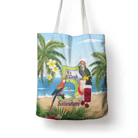 Guyana Christmas Tote Bag Macaw Red-fan Parrot Tropical Vibes - Wonder Print Shop