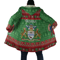 Guyana Christmas Cloak Santa With Macaw Parrot Merry Xmas - Wonder Print Shop