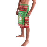 Guyana Christmas Lavalava Santa With Macaw Parrot Merry Xmas - Wonder Print Shop