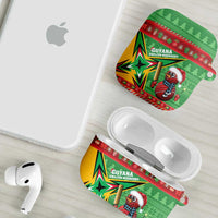 Guyana Cricket Christmas AirPods Case Amazon Warriors Merry Xmas - Wonder Print Shop