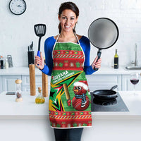 Guyana Cricket Christmas Apron Amazon Warriors Merry Xmas - Wonder Print Shop