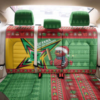 Guyana Cricket Christmas Back Car Seat Cover Amazon Warriors Merry Xmas - Wonder Print Shop