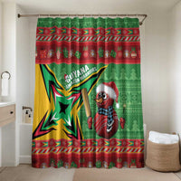 Guyana Cricket Christmas Bathroom Set Amazon Warriors Merry Xmas - Wonder Print Shop