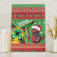 Guyana Cricket Christmas Canvas Wall Art Amazon Warriors Merry Xmas - Wonder Print Shop