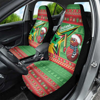 Guyana Cricket Christmas Car Seat Cover Amazon Warriors Merry Xmas - Wonder Print Shop