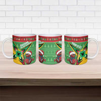 Personalized Guyana Cricket Christmas Ceramic Mug Amazon Warriors Merry Xmas - Wonder Print Shop