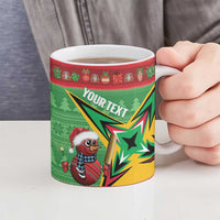 Personalized Guyana Cricket Christmas Ceramic Mug Amazon Warriors Merry Xmas - Wonder Print Shop