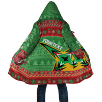 Personalized Guyana Cricket Christmas Cloak Amazon Warriors Merry Xmas - Wonder Print Shop