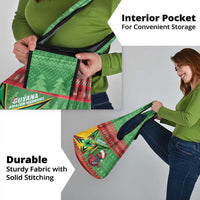Guyana Cricket Christmas Grocery Bag Amazon Warriors Merry Xmas - Wonder Print Shop