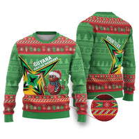 Personalized Guyana Cricket Christmas Ugly Christmas Sweater Amazon Warriors Merry Xmas - Wonder Print Shop