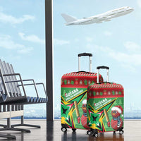 Guyana Cricket Christmas Luggage Cover Amazon Warriors Merry Xmas - Wonder Print Shop