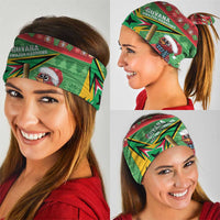 Guyana Cricket Christmas Neck Gaiter Amazon Warriors Merry Xmas - Wonder Print Shop