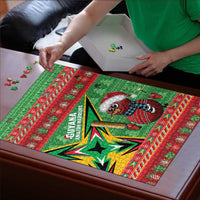 Guyana Cricket Christmas Puzzle Amazon Warriors Merry Xmas - Wonder Print Shop