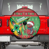 Guyana Cricket Christmas Spare Tire Cover Amazon Warriors Merry Xmas - Wonder Print Shop