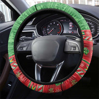 Guyana Cricket Christmas Steering Wheel Cover Amazon Warriors Merry Xmas - Wonder Print Shop