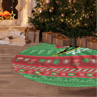 Guyana Cricket Christmas Tree Skirt Amazon Warriors Merry Xmas - Wonder Print Shop