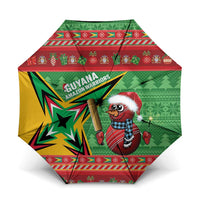 Guyana Cricket Christmas Umbrella Amazon Warriors Merry Xmas - Wonder Print Shop