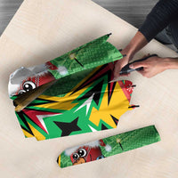 Guyana Cricket Christmas Umbrella Amazon Warriors Merry Xmas - Wonder Print Shop