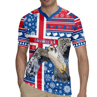 Iceland Christmas Rugby Jersey Gyrfalcon Santa Merry Xmas - Wonder Print Shop