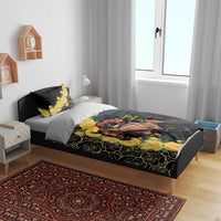 Melbourne Horse Racing Bedding Set Yellow Roses - Ready Set Gallop! - Wonder Print Shop