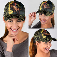 Melbourne Horse Racing Classic Cap Yellow Roses - Ready Set Gallop - Wonder Print Shop