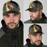 Melbourne Horse Racing Classic Cap Yellow Roses - Ready Set Gallop - Wonder Print Shop