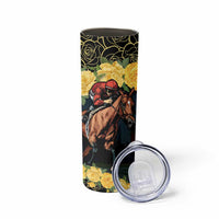 Melbourne Horse Racing Skinny Tumbler Yellow Roses - Ready Set Gallop! - Wonder Print Shop