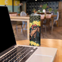 Melbourne Horse Racing Skinny Tumbler Yellow Roses - Ready Set Gallop! - Wonder Print Shop