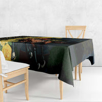 Melbourne Horse Racing Tablecloth Yellow Roses - Ready Set Gallop! - Wonder Print Shop