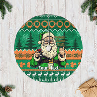 Personalised Ireland Christmas Tree Skirt Irish Santa Claus Nollaig Shona Duit - Wonder Print Shop