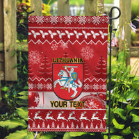 Personalised Lithuania Christmas Garden Flag Linksmu Kaledu - Wonder Print Shop